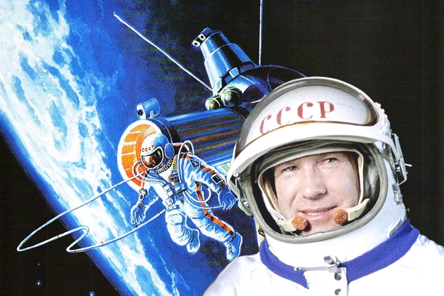 Видео первый человек в космосе. Выход в открытый космос Алексея Архиповича Леонова.